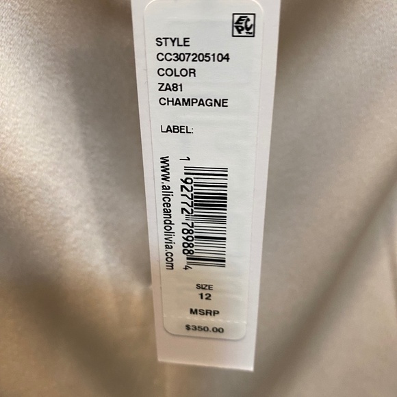 Alice and Olivia Jessie pant sz 12 $350 - Picture 5 of 5